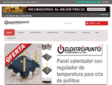 Tablet Screenshot of elektropunto.com